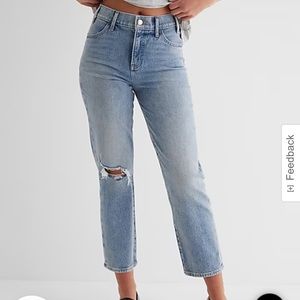 Express Hi Rise Straight Ankle size 2